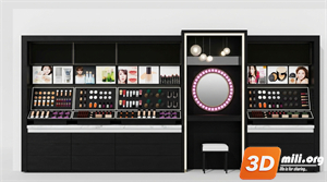 Cosmetic Store Skp Files 
